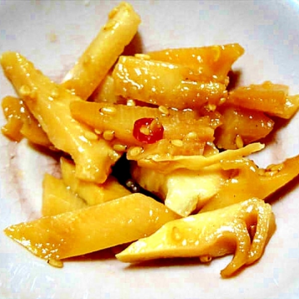 たけのこのメンマ風炒め –Organic Recipeオーガニックレシピ