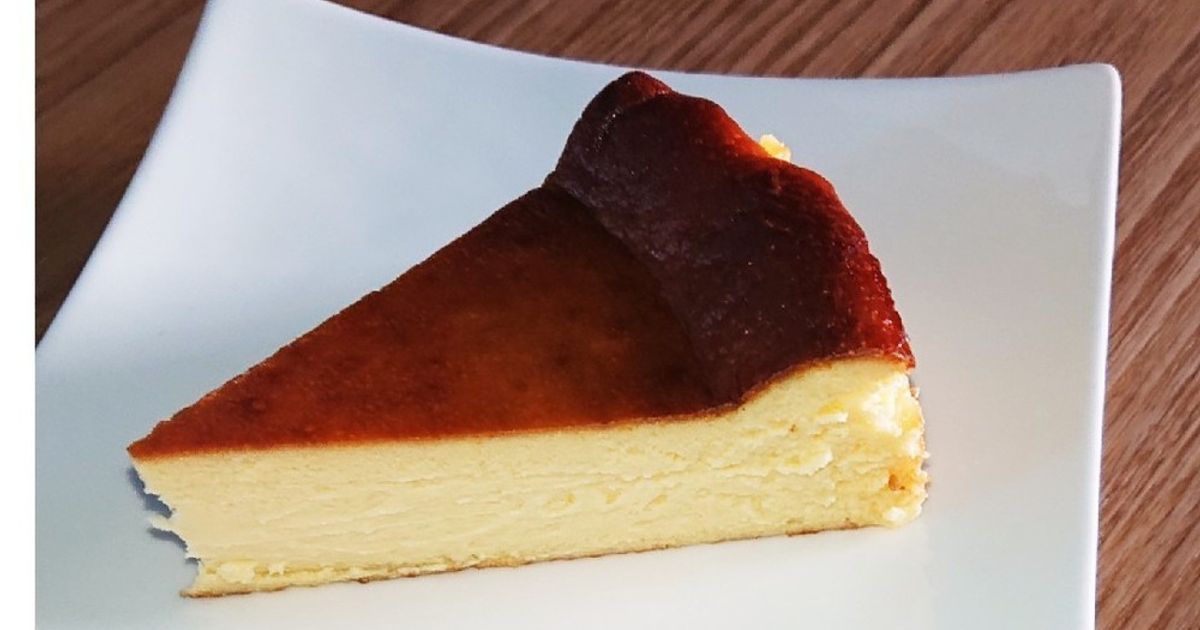 濃厚!スイートポテトバスクチーズケーキ