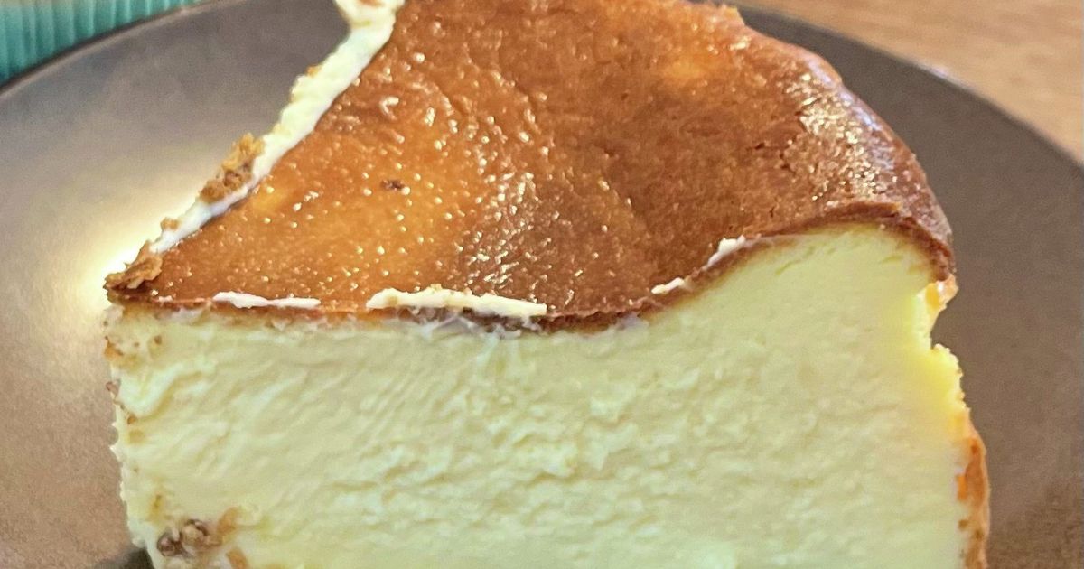 生クリーム不使用!ワンボウルで簡単!バスクチーズケーキ