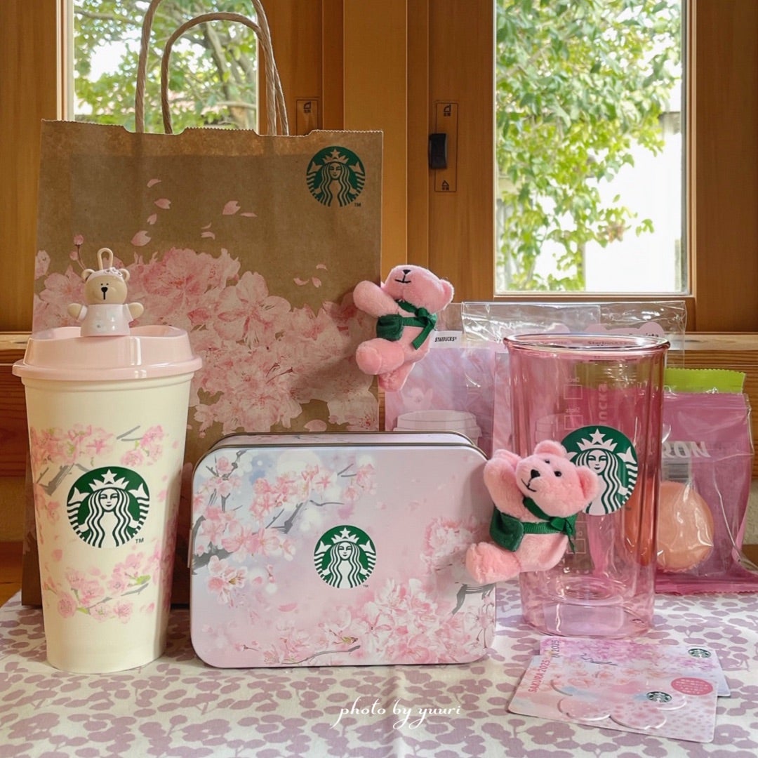 海外限定 スターバックス 中国 2025 さくらタンブラー スターバックス24年春「桜」グッズ、パステルカラーで桜を描いたステンレスタンブラーや耐熱マグカップ- Peachy ピーチィ- ライブドアニュース