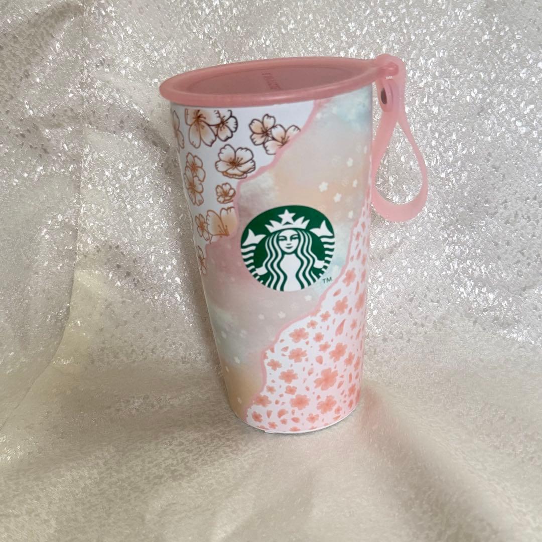 SAKURA 2025 ステンレスタンブラー473ml スターバックス 夜桜 スタバ「SAKURAグッズ」第2弾、「夕桜」が