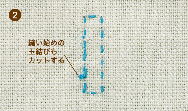 手縫いで簡単 ボタンホールのやり方 - 裁縫・ソーイング - クチュリエブログ