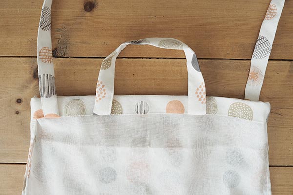 手ぬぐい2枚を使ってエコバッグ作りました たたんでクルクル巻いて鞄にすっぽり収納出来ます ハンドメイド 記録 てといと