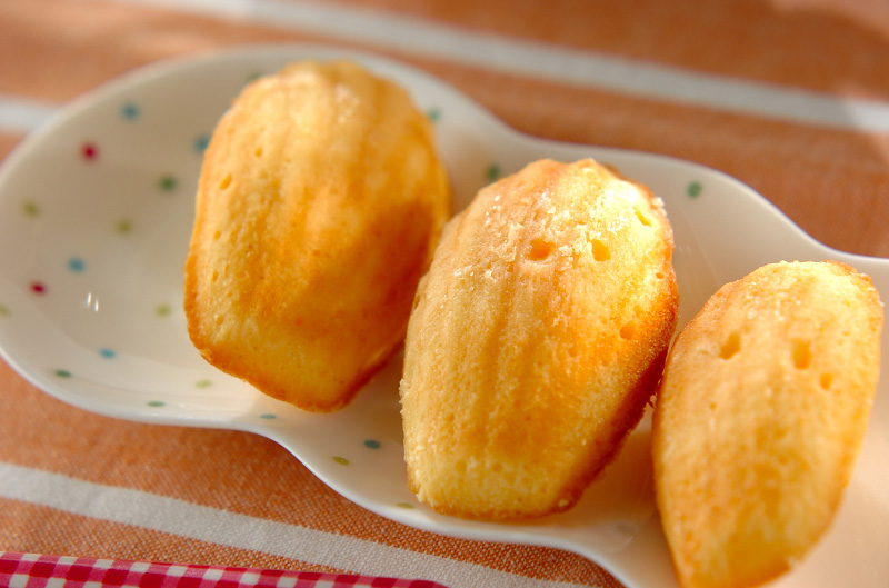 人気1位マドレーヌの殿堂入りレシピTOP20 つくれぽ1000 から厳選！ ちそう