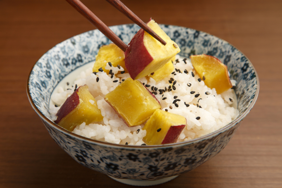 ☺白だしで簡単♪さつまいもご飯☺