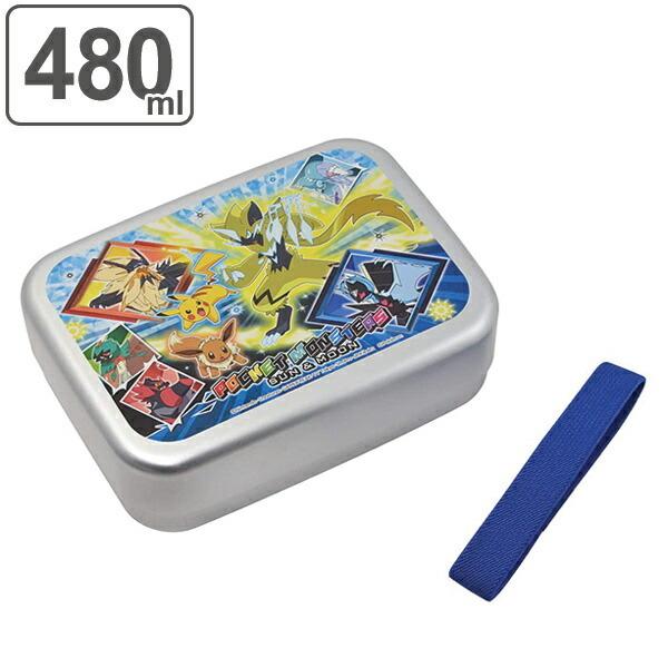 抗菌おかずがつぶれにくい ふわっとフタお弁当箱 角型1段 450ml ポケットモンスター２４ RBF3ANAG_4973307664823