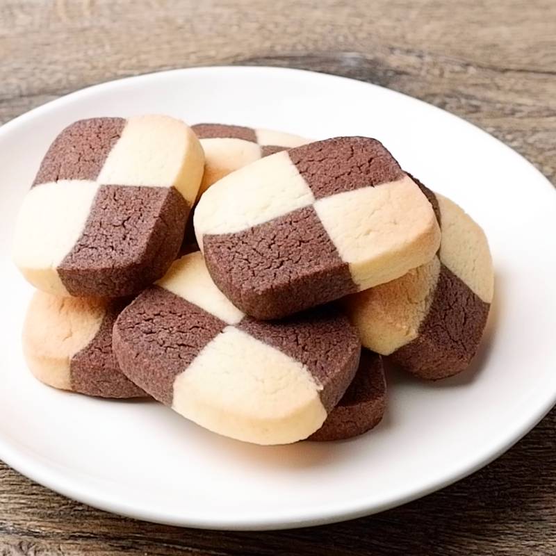 簡単綺麗！さくほろ食感！ チョコチップのアイスボックスクッキーのレシピ。バレンタインにも！How to make chocolate chipcookies