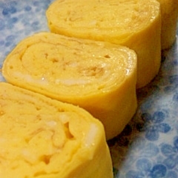 醤油と塩で作るシンプル卵焼き