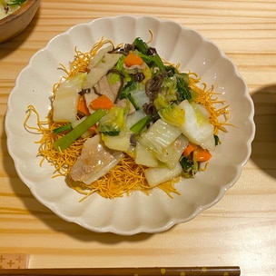 柚子胡椒が良い仕事をするリンガーハットの皿うどん❤️北新地ナリのランチブログ