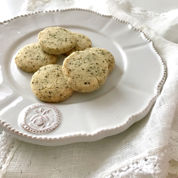 セリアの紅茶パウダーで♪サックサク♡紅茶のアイスボックスクッキーの作り方 Icebox Cookies Recipe
