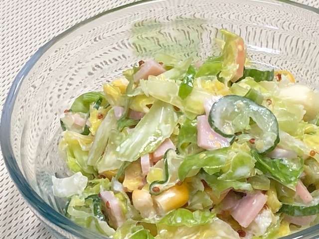 自宅でケンタッキー風コールスローサラダを作る方法！ コンビニ食材があれば３分