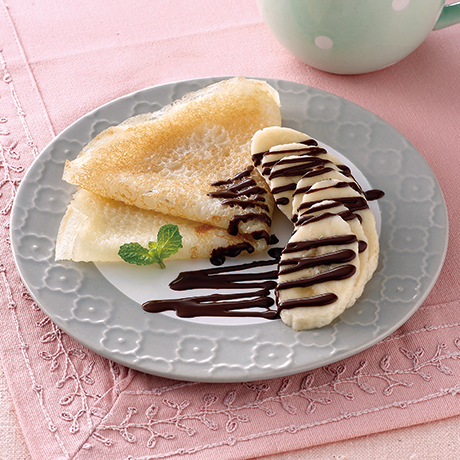 チョコバナナクレープ