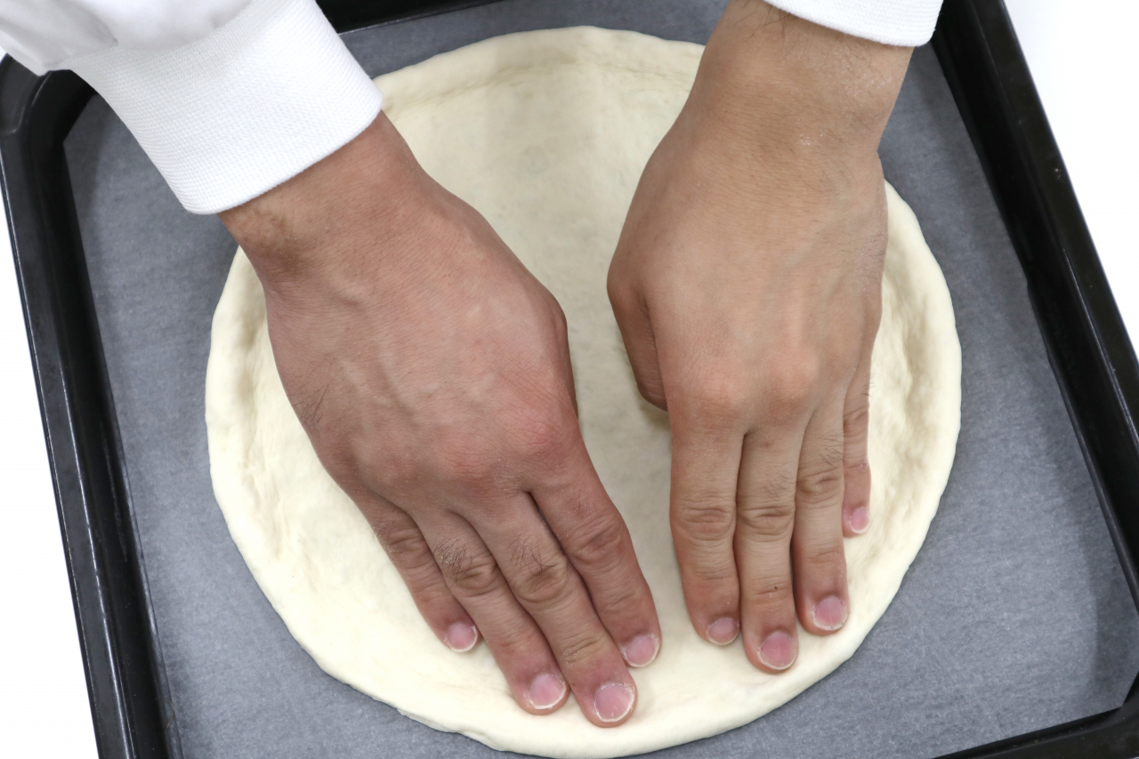 ピザ生地 ヘビー・クリスピー の作り方ホームベーカリーのレシピ・基本の作り方知る・楽しむ象印