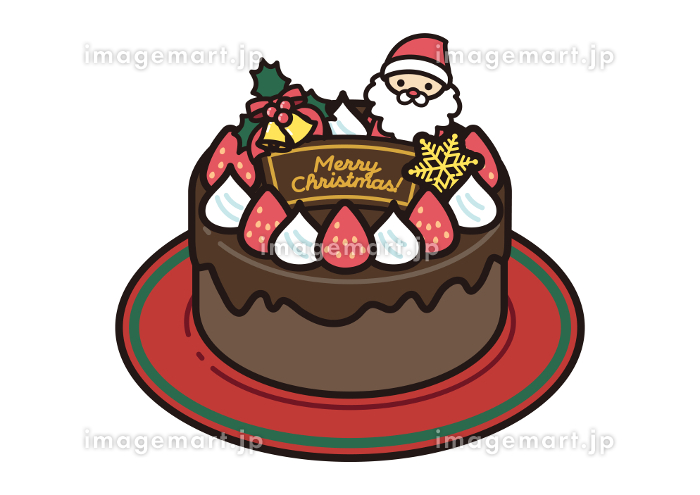 クリスマスのカップケーキ クリスマス イベント の無料イラスト介護アンテナ