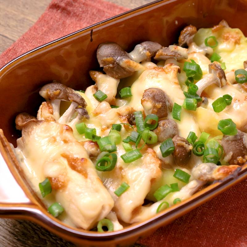 キャベツとめかじきの甘酢しょうが蒸し