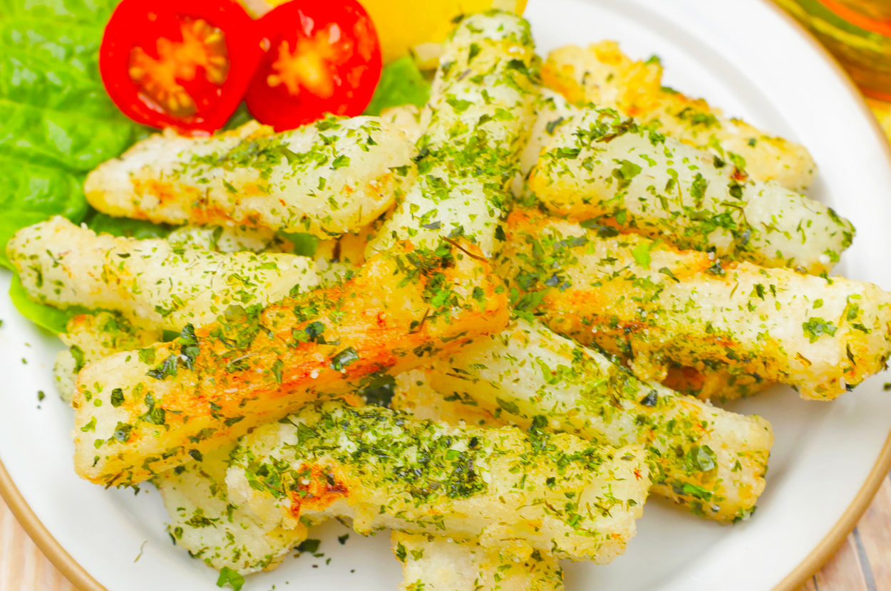 やみつき長芋のサクサク磯辺揚げ