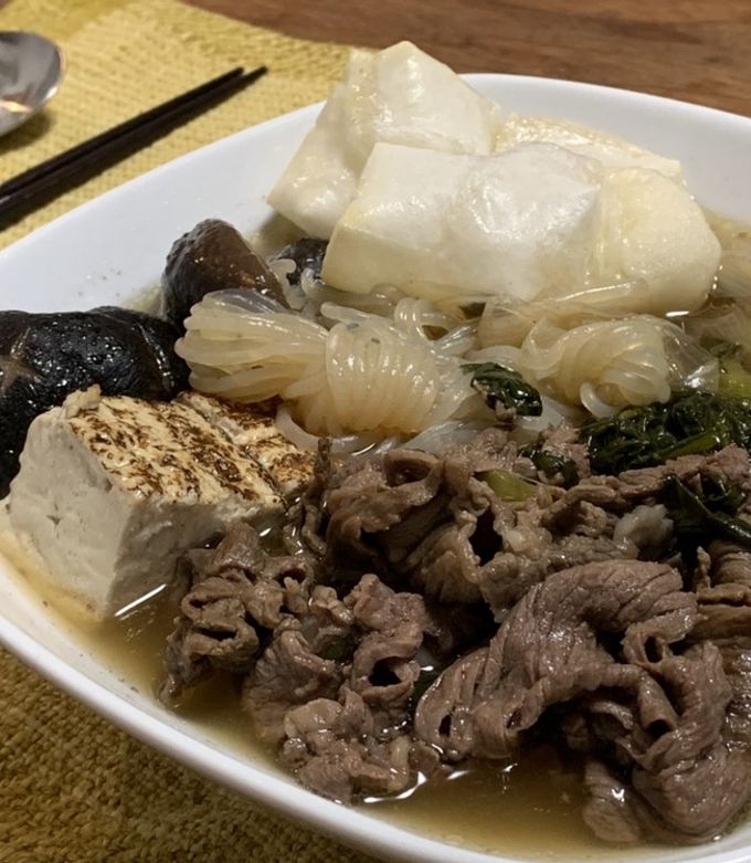 関東風すき焼き