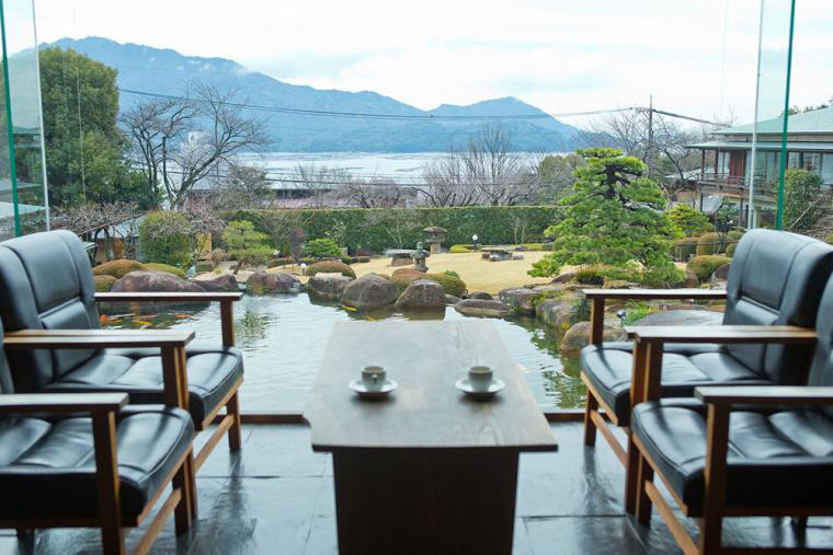 広島県】快晴の福寿院円通寺 石庭の写真素材 [117267245] - PIXTA