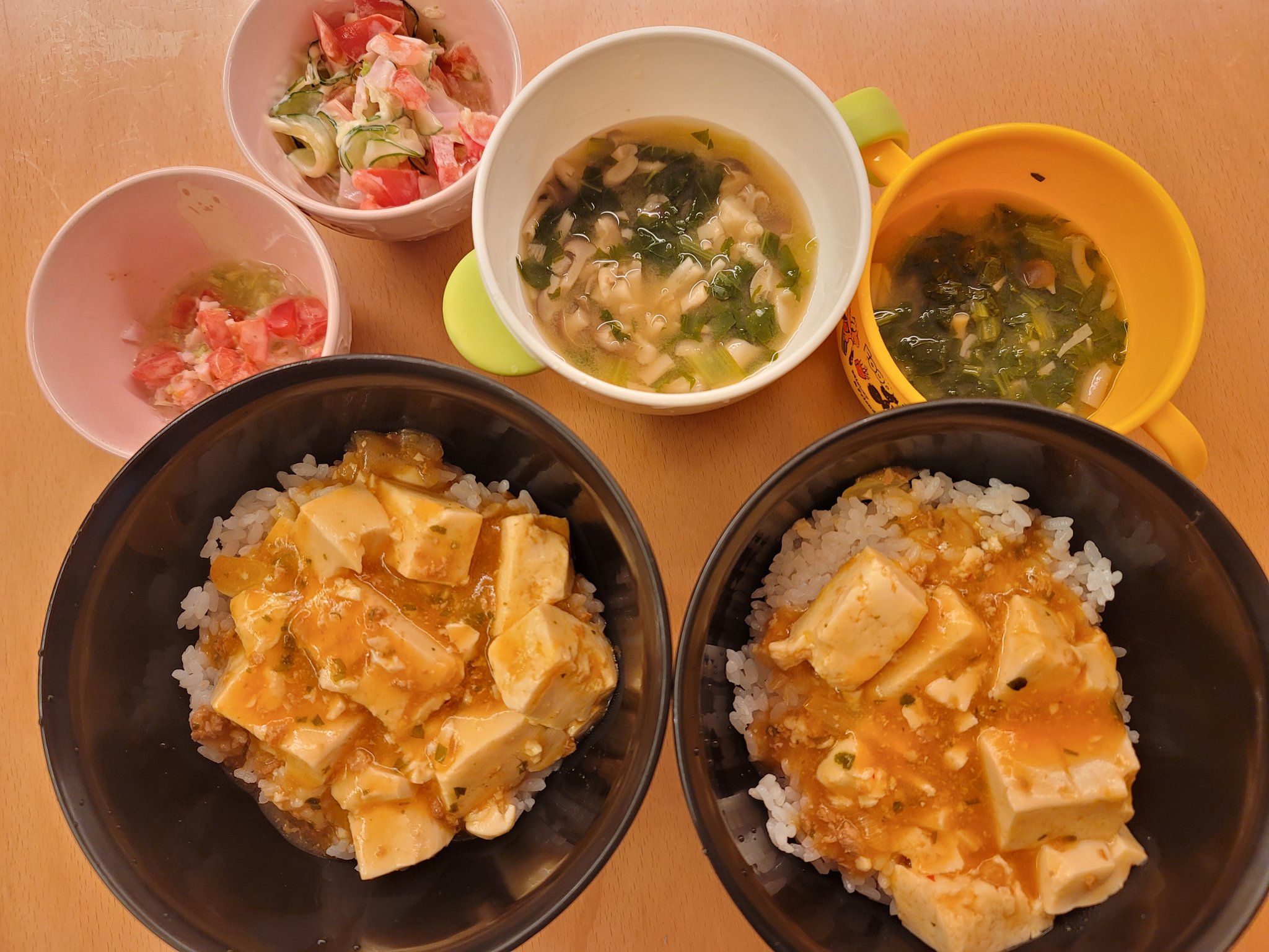 小松菜としめじのお味噌汁