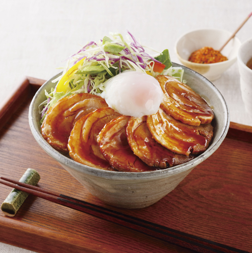 ねぎみそあぶりチャーシュー丼