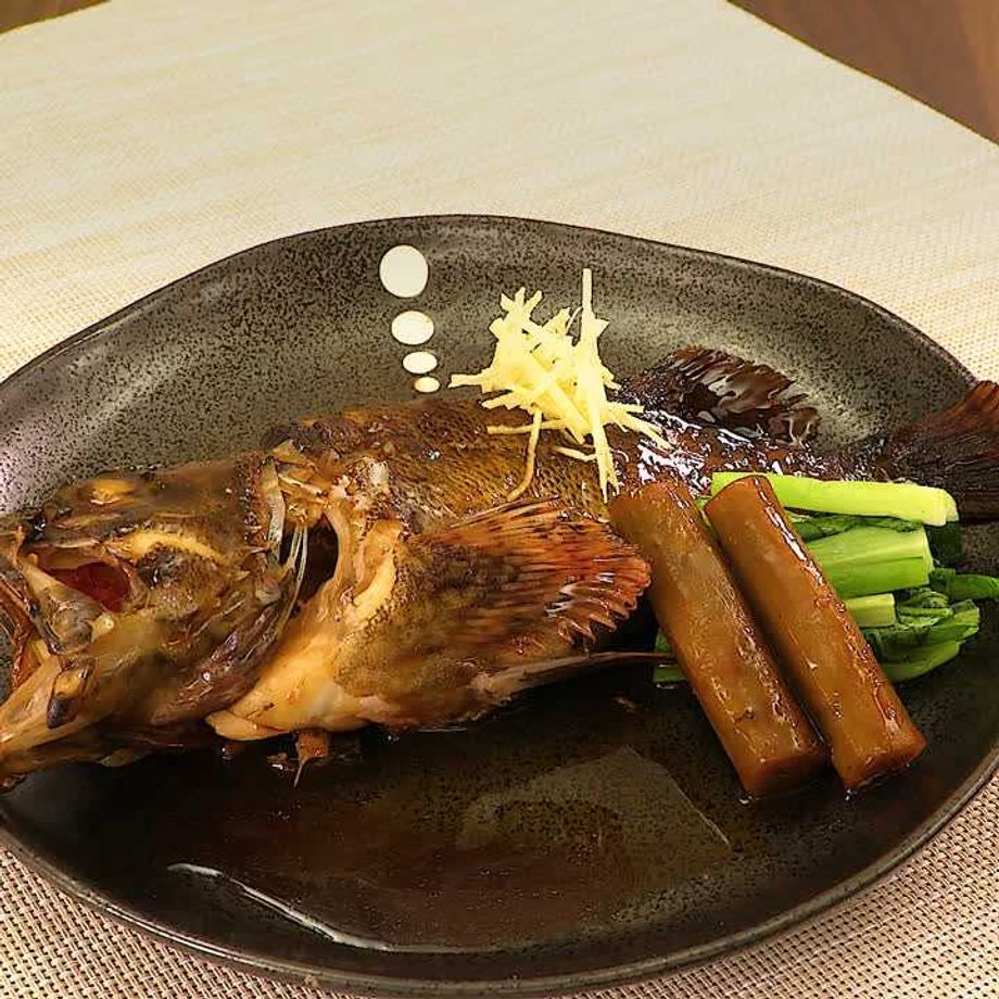 献立日記: 魚介類シリーズ➀ガシラの煮付けの巻オモダカ