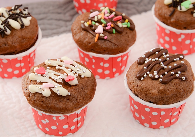 ミニチョコカップケーキ