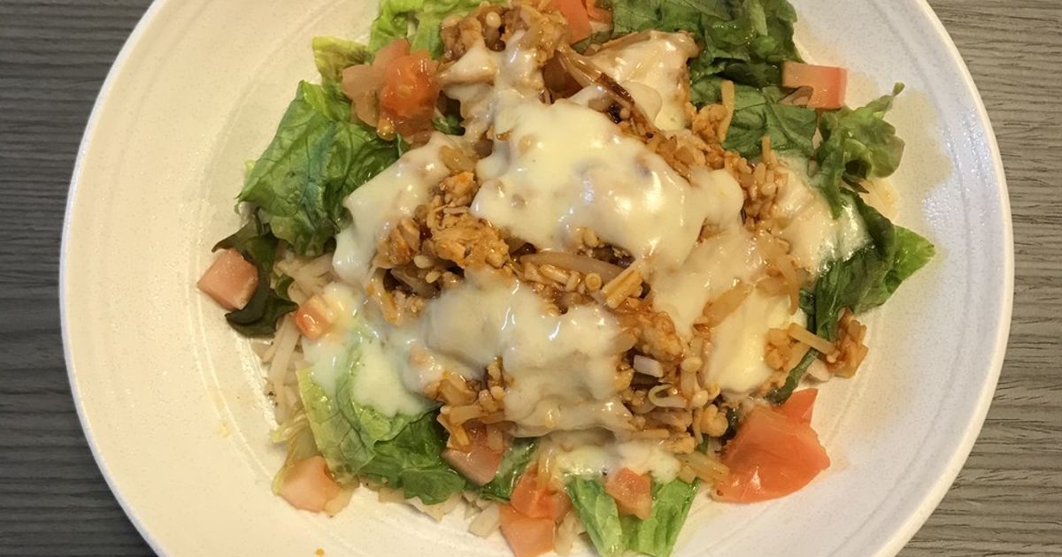 ご飯なし「タコライス」❤レタス増量