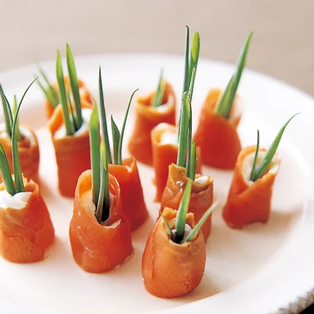 サーモンとクリームチーズのさっぱりおつまみ♪