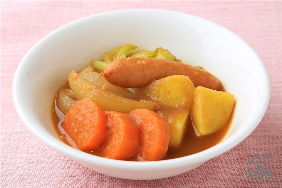 じゃがいもと豚肉のみそ煮