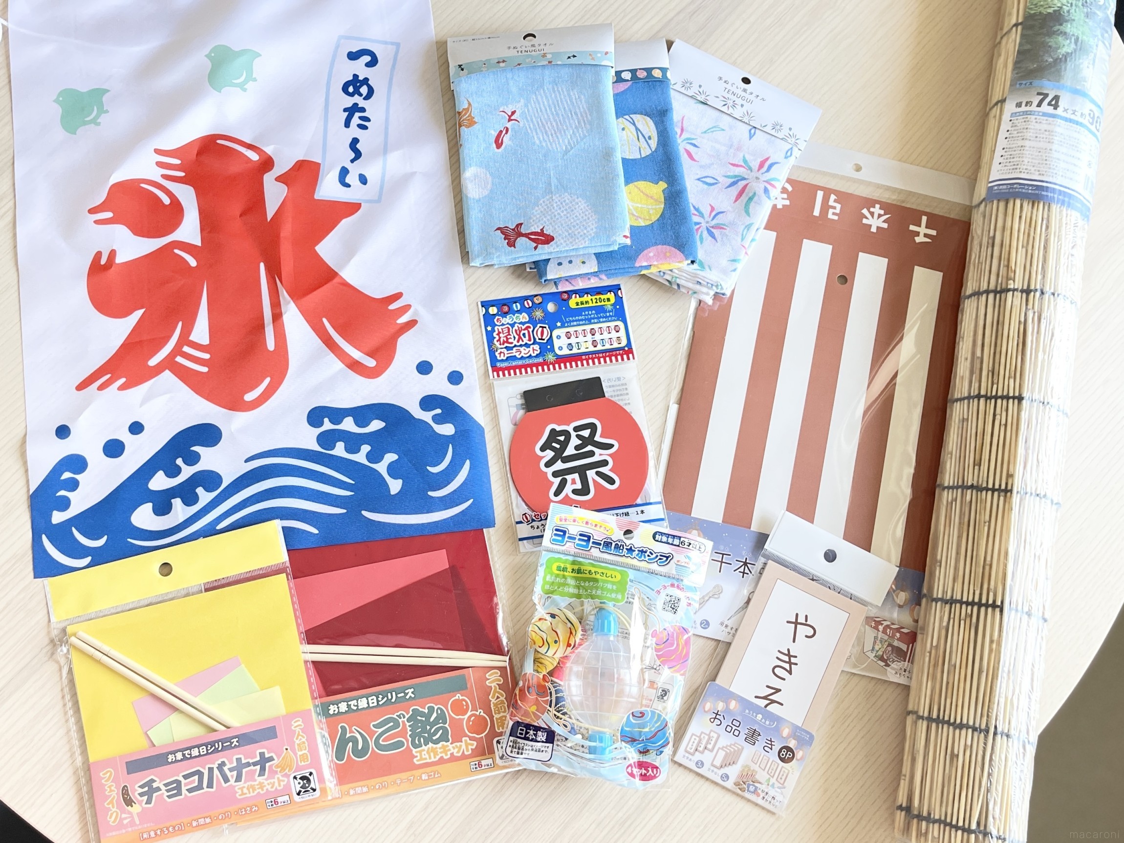 100均 おうち夏祭りの商品を使ったおしゃれなインテリア実例RoomClip ルームクリップ