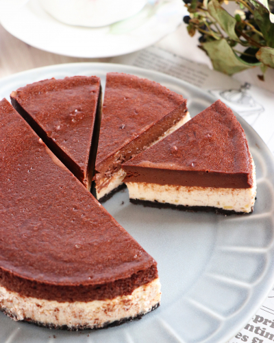 バナナチーズケーキ