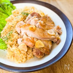 ガーリックチキンライス