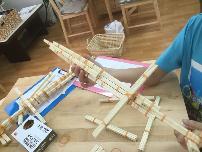 割りばしクロスボウ ボウガン 3 How to make a crossbow of disposable chopsticks