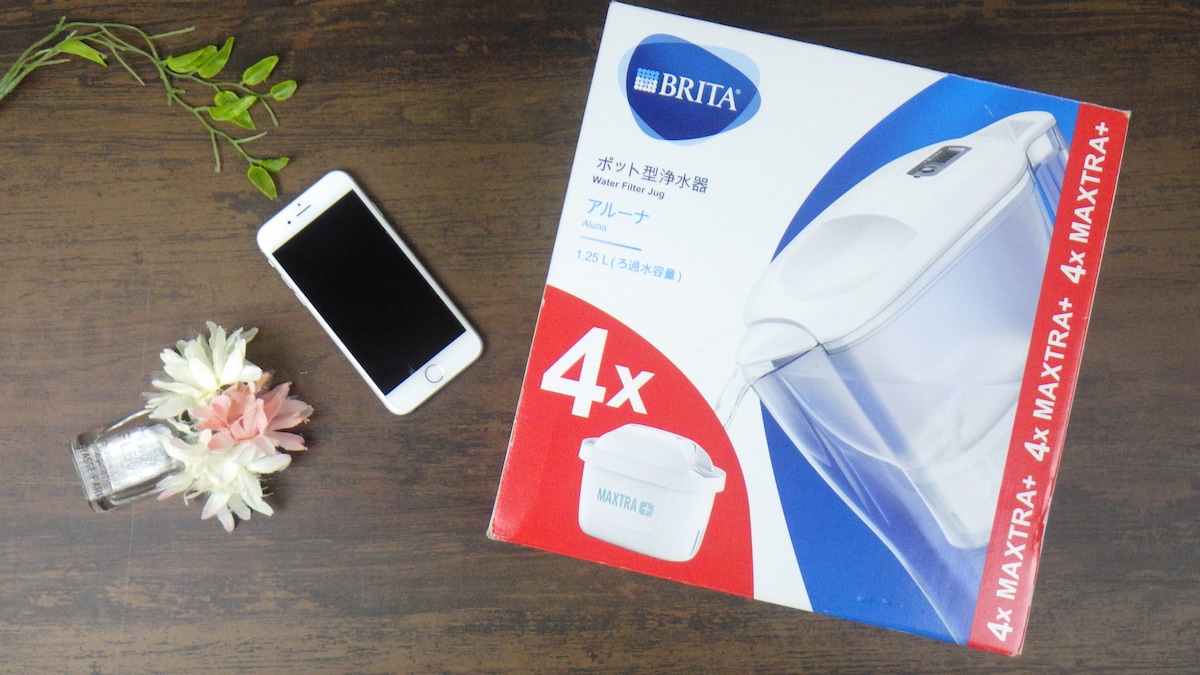 コストコ「ブリタ ポット型浄水器 アルーナ」は カートリッジ付で簡単&大活躍!イチオシichioshi