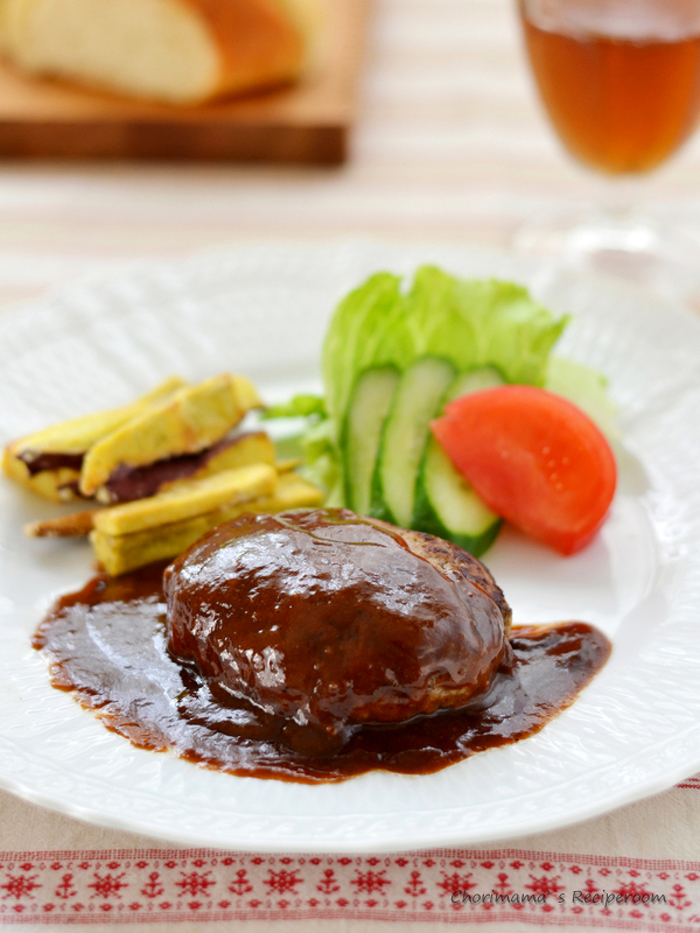 贅沢デミ玉サンドウィッチ♪アレンジレシピ味ひとすじ 永谷園