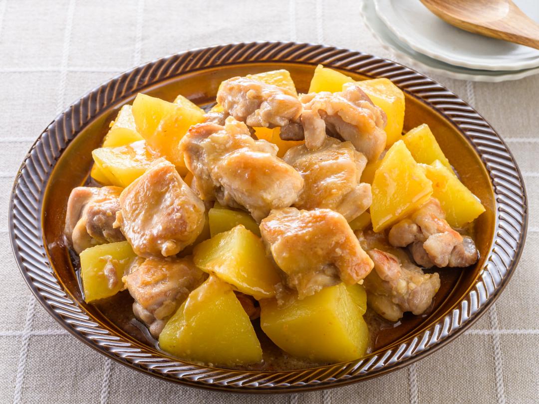 じゃがいものみそ炒め