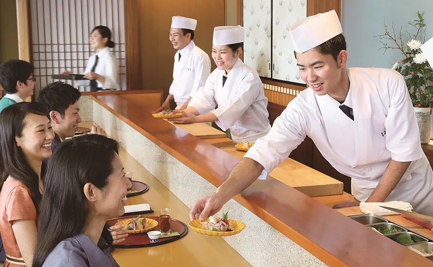 職人プログラム導入で寿司・和食の板前応募者数が6倍に大東企業