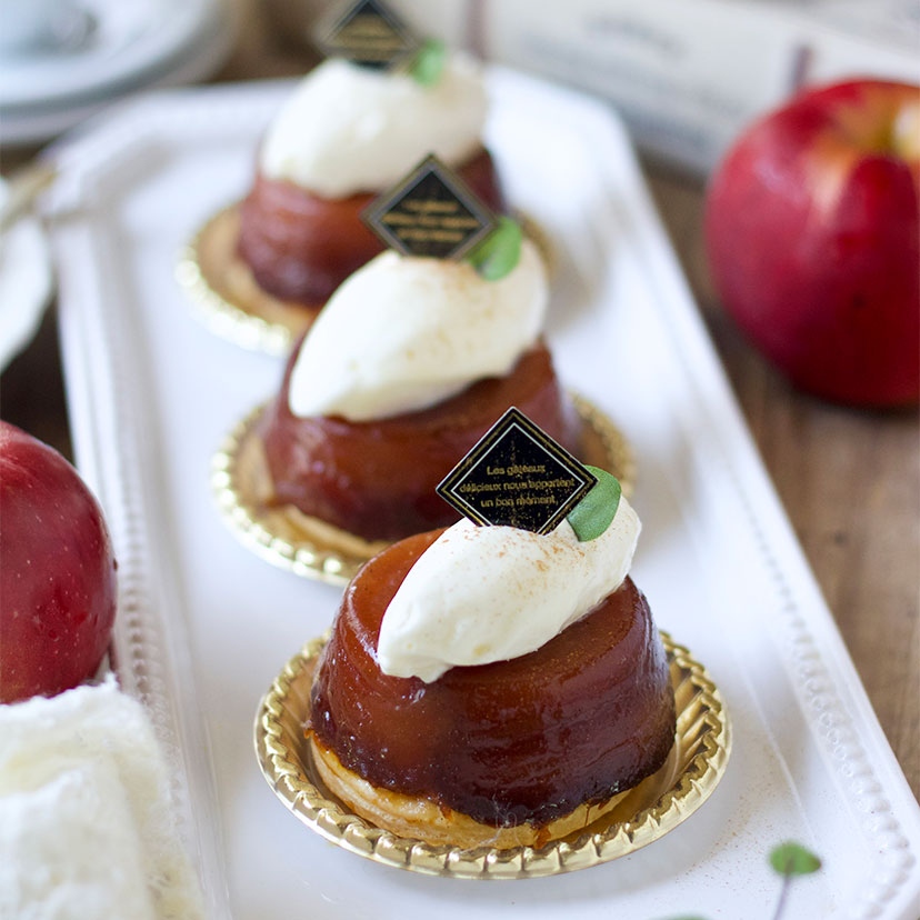 ツヤツヤりんごたっぷり♪ タルトタタン