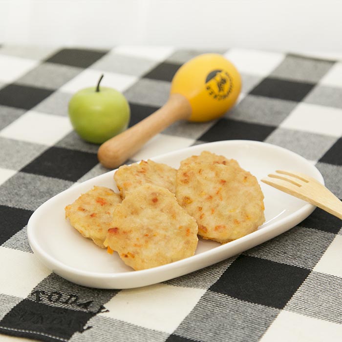 豆腐と鶏肉のふんわりハンバーグ