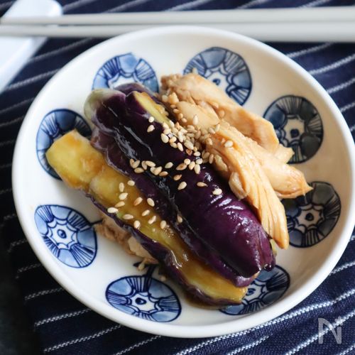 なすとささみのごまみそ炒め キッズＧＲＥＥＮ掲載分