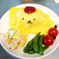 簡単♪ひよこオムライス弁当 : かわいいおべんとう
