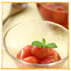 おつまみに！ミニトマトのコンポート