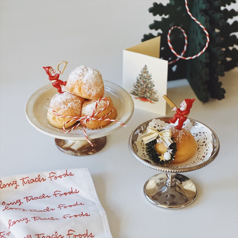 見た目が可愛い！ シュークリームタワ