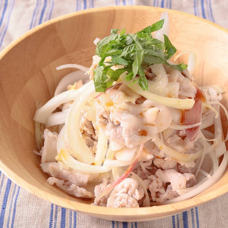 ねぎと豚肉だけ！ポン酢でさっぱり♪ネギ豚ロール レシピ・作り方