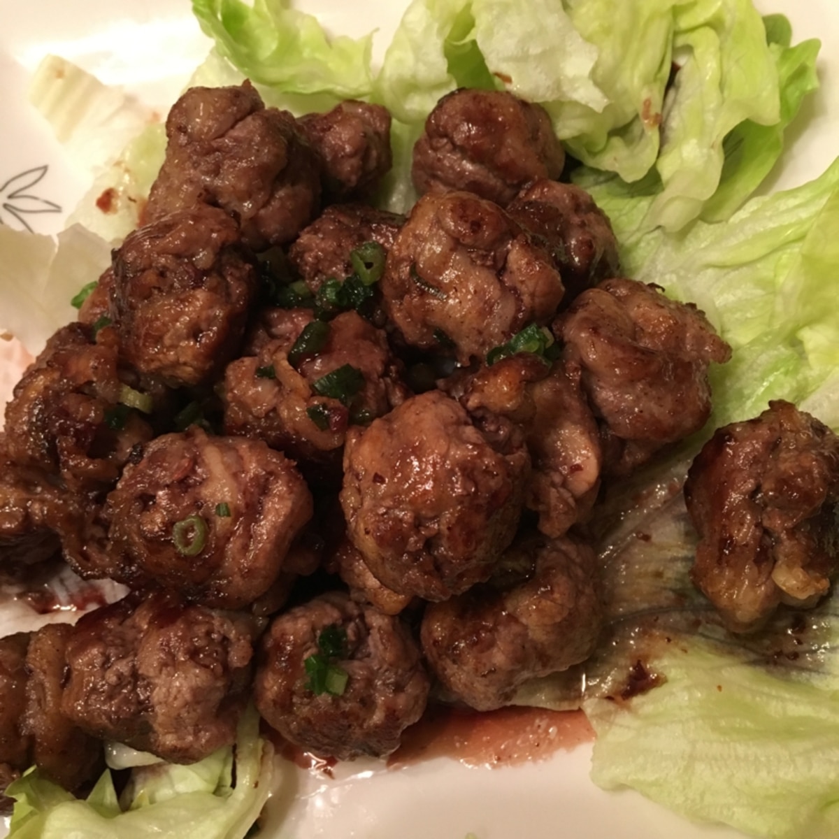 牛ステーキ玉ねぎソース