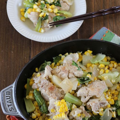 豚バラと白菜の蒸し煮 鍋に材料を入れて火にかけるだけ！簡単うまうまレシピracucina