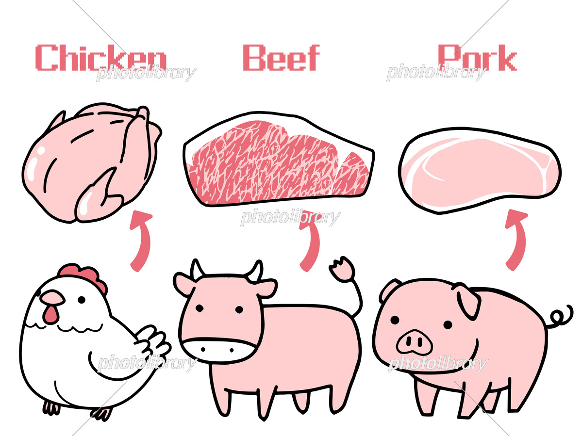 豚肉部位イラスト無料イラスト・フリー素材なら「イラストAC」
