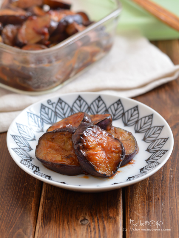 味付け簡単！ 鶏肉となすのケチャップ炒め