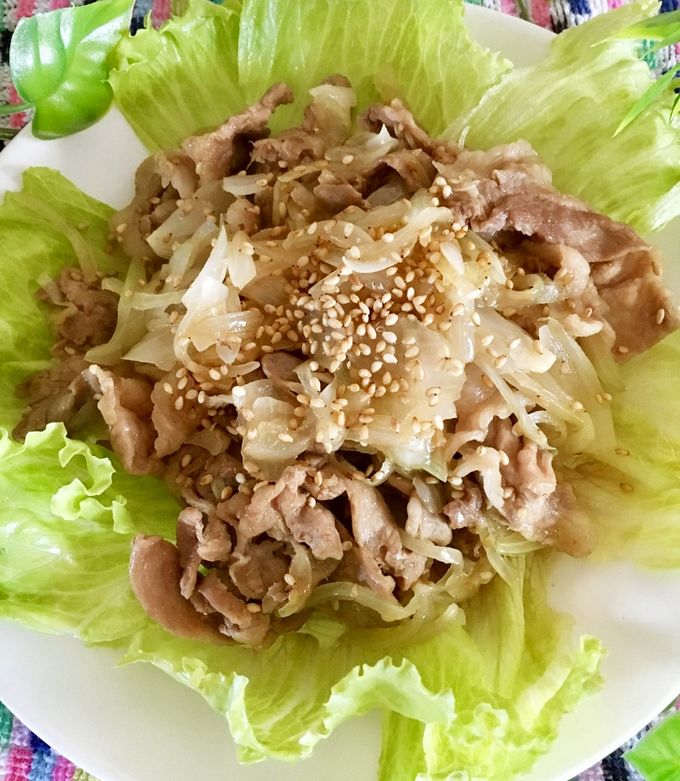 新たまねぎが主役 豚こまと新玉の生姜焼き レシピ