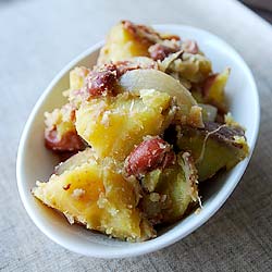 鳴門金時の煮物